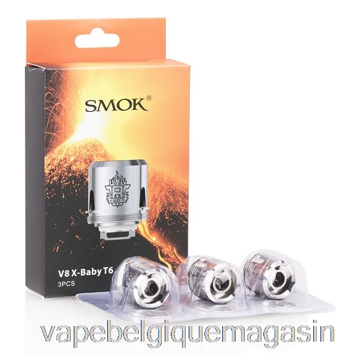 Vape Jetable Smok Tfv8 X-baby Bobines De Remplacement 0.2ohm V8 X-baby T6 Core